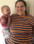 Hazel Stripe Breastfeeding Top