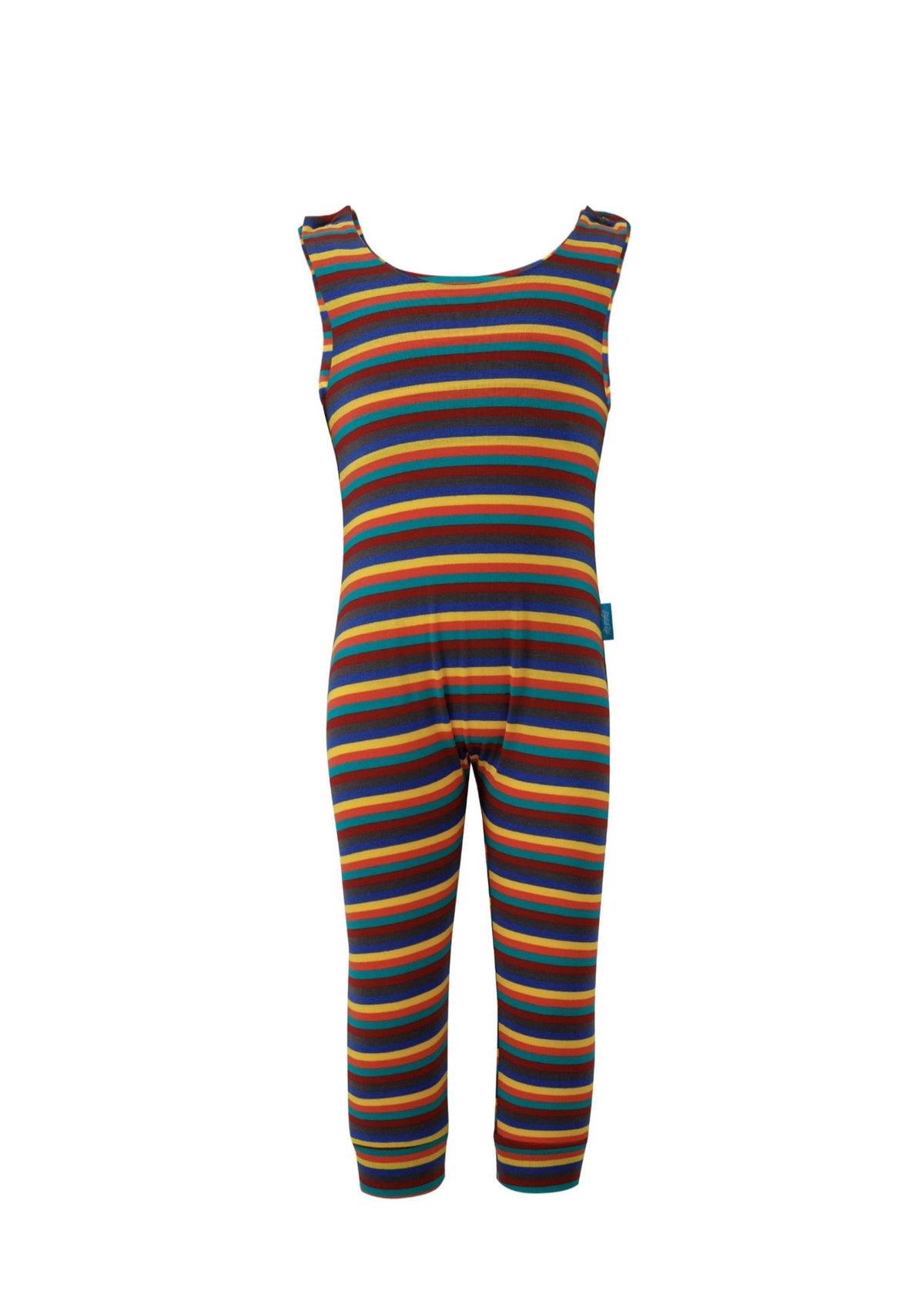 Hazel Stripe Super Soft Cotton Dungarees
