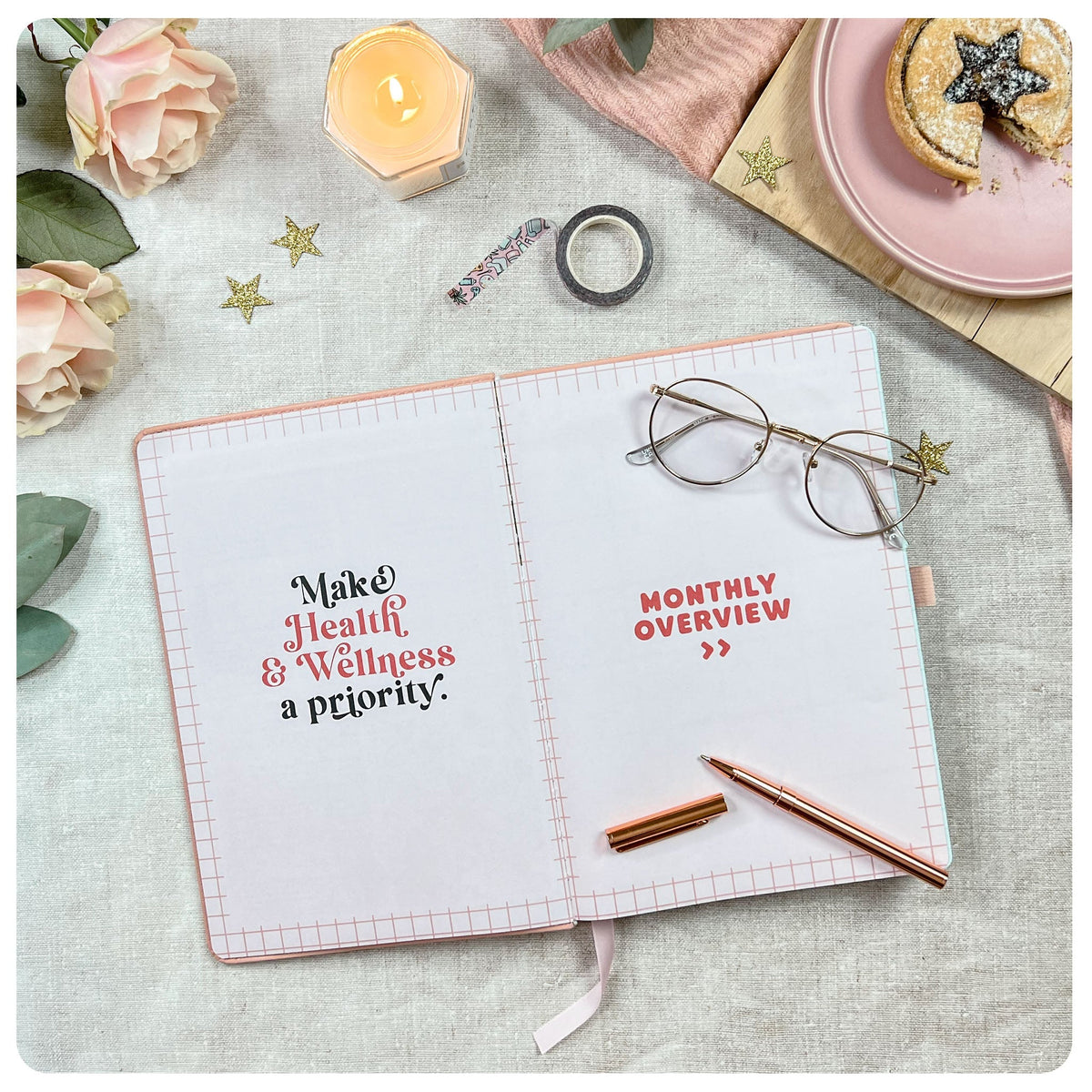Health &amp; Wellness - Deluxe Life Journal