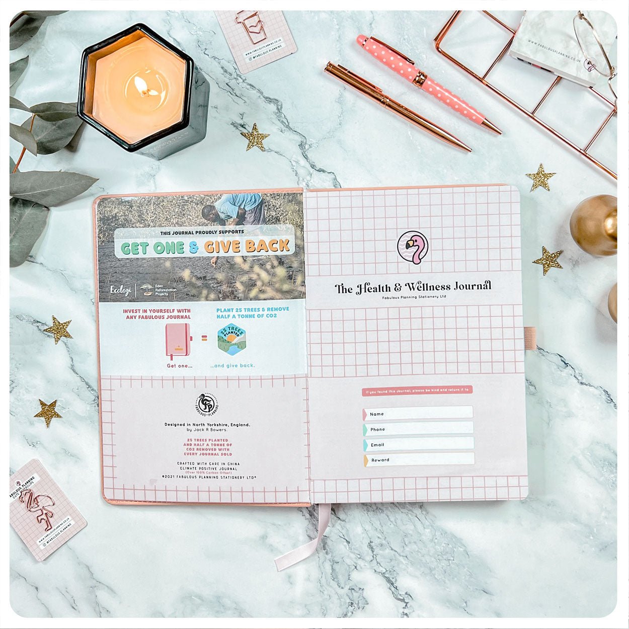 Health &amp; Wellness - Deluxe Life Journal