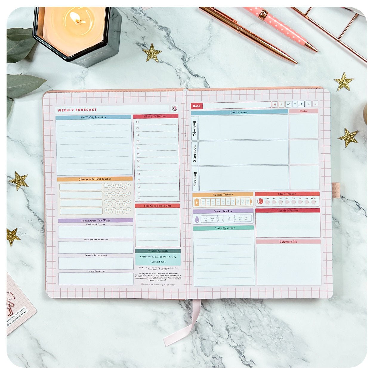 Health &amp; Wellness - Deluxe Life Journal
