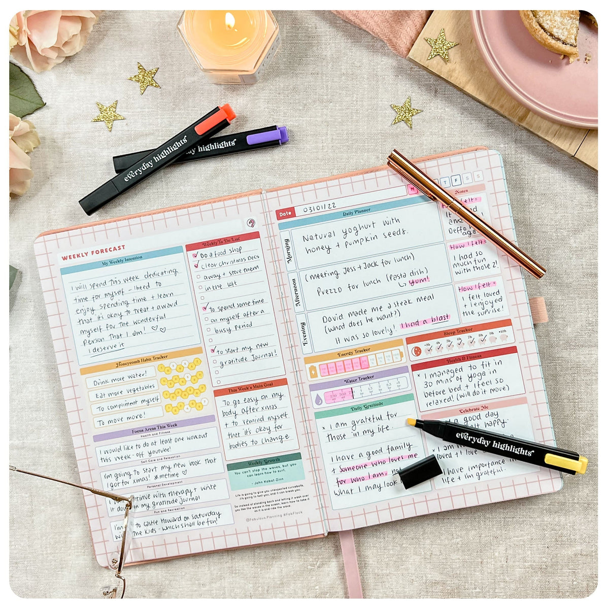 Health &amp; Wellness - Deluxe Life Journal