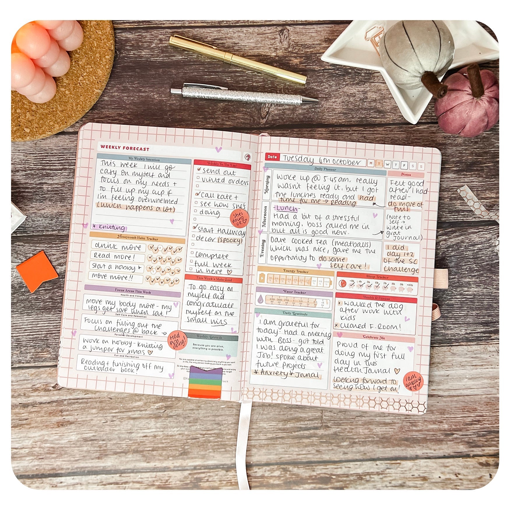 Health &amp; Wellness - Deluxe Life Journal