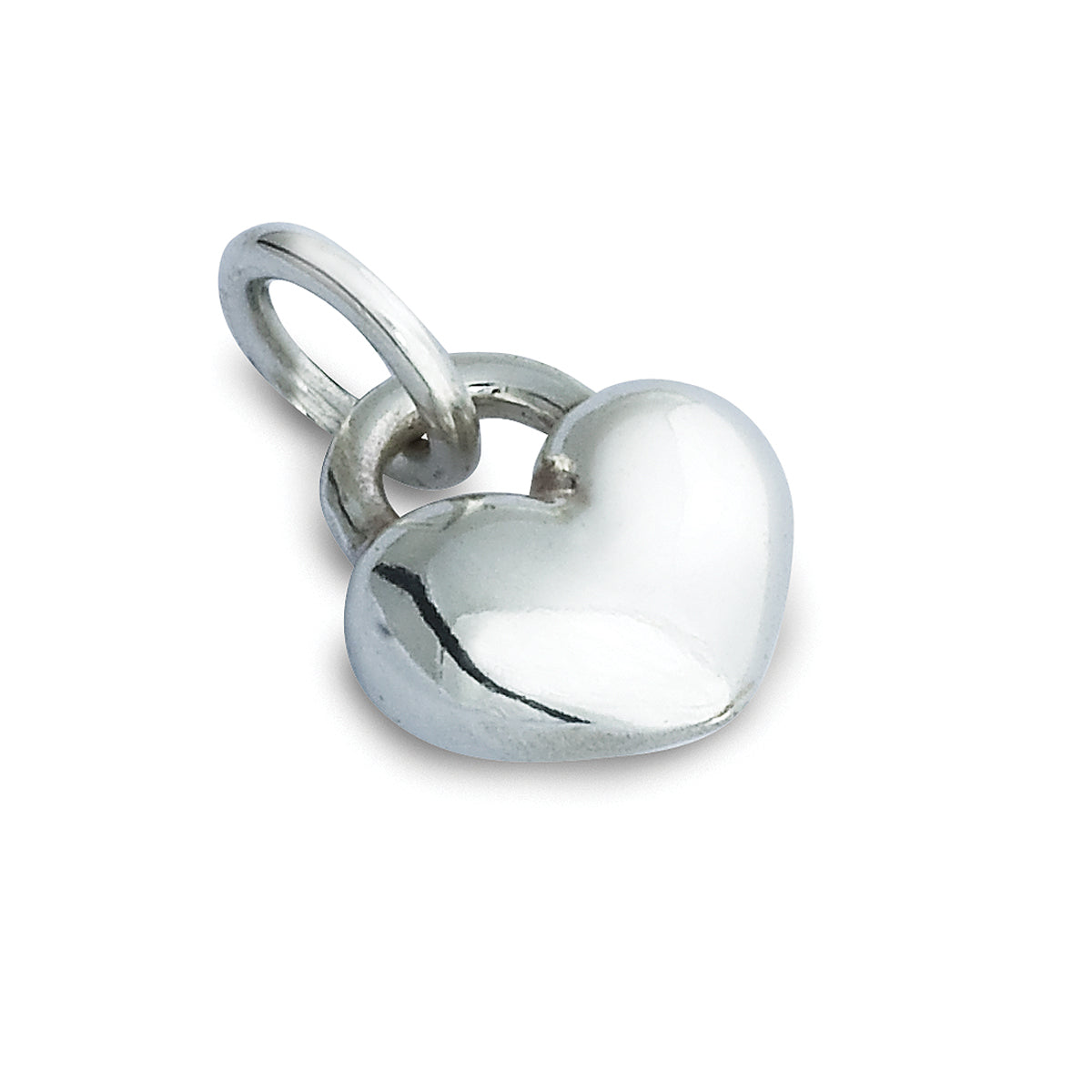 Sterling Silver Love Heart Charm