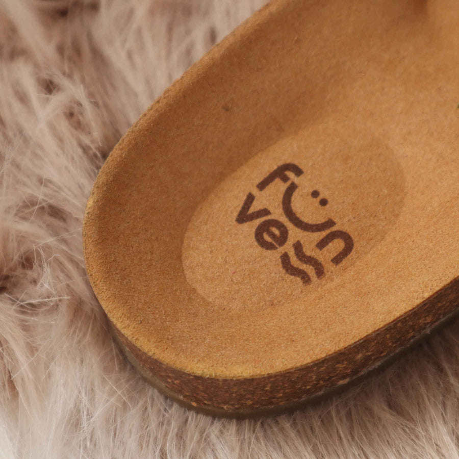 Premium vegan sandals in mint, white, turquoise, petrol green with soft straps, anatomical footbed, grippy rubber sole, eco-friendly by Fünve at brixbailey.com