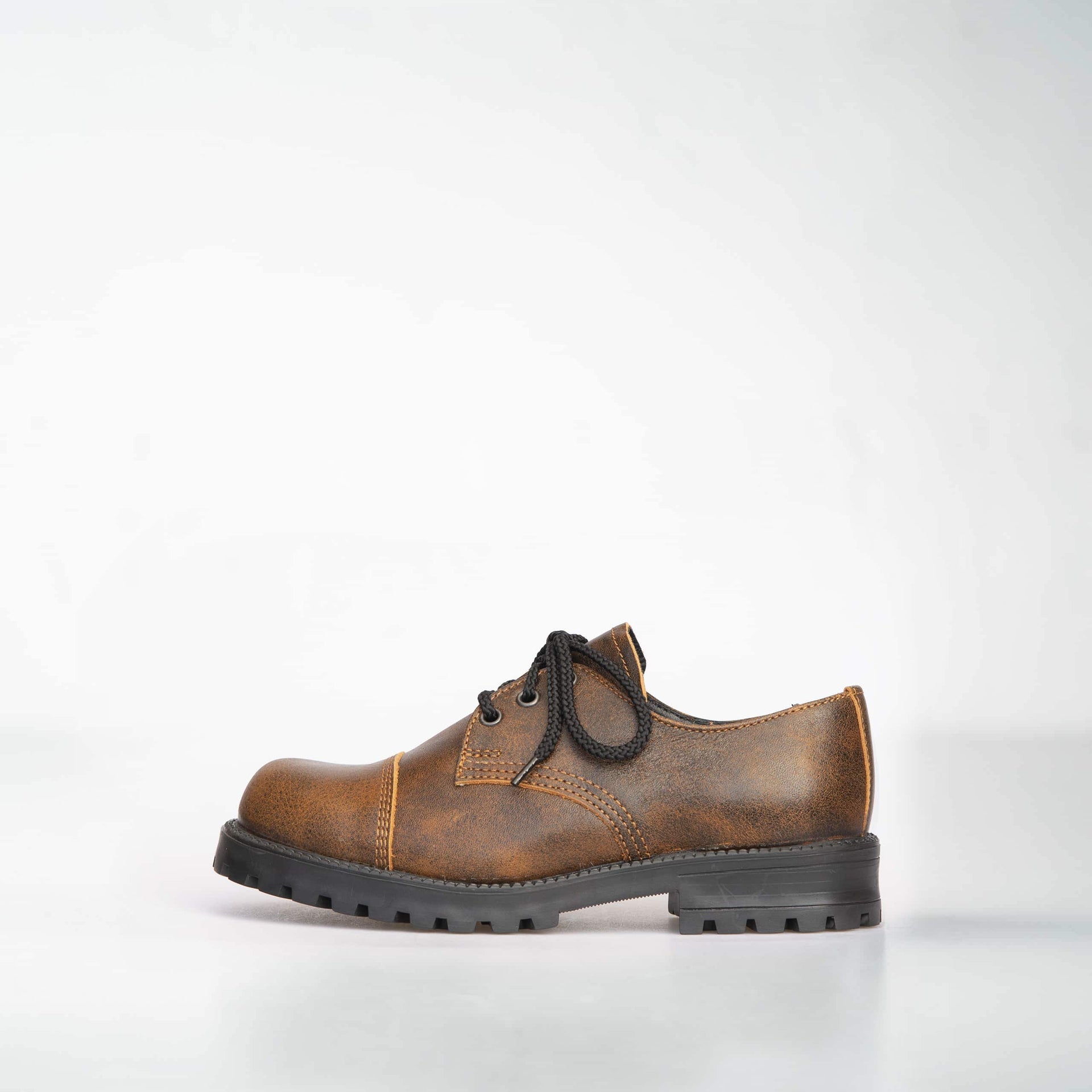 Light Brown Widgets Shoes – NATO Standard & Crafted in Europe by Samelin at www.brixbailey.com