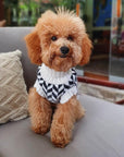 "Herringbone" Handmade Alpaca Wool Dog Jumper