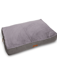 THE BALMORAL | LUXURY HERRINGBONE FLAT PILLOW DOG BED