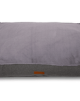 THE BALMORAL | LUXURY HERRINGBONE FLAT PILLOW DOG BED