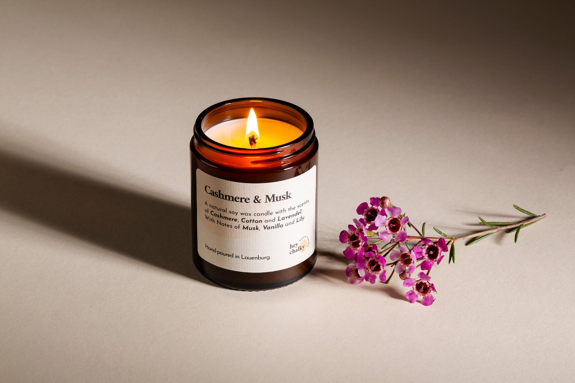 Cashmere &amp; Musk 155g Kerze-4