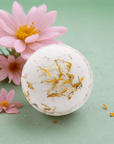 Himalayan Salt Bath Bomb - Energise with Lemon, Ginger, Orange & Avocado Oil