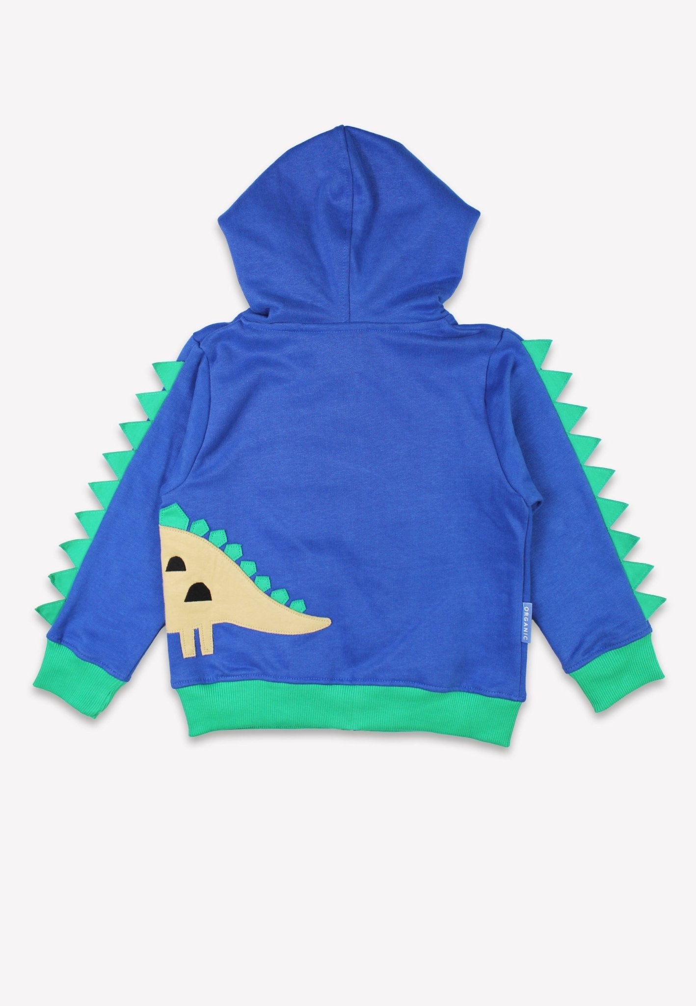 Premium Dinosaur Print Organic Cotton Hoodie for Kids - Soft, Sustainable &amp; GOTS Certified by Toby Tiger at brixbailey.com