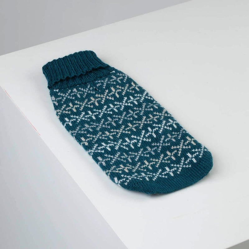 "Holiday" Handmade Alpaca Wool Dog Jumper