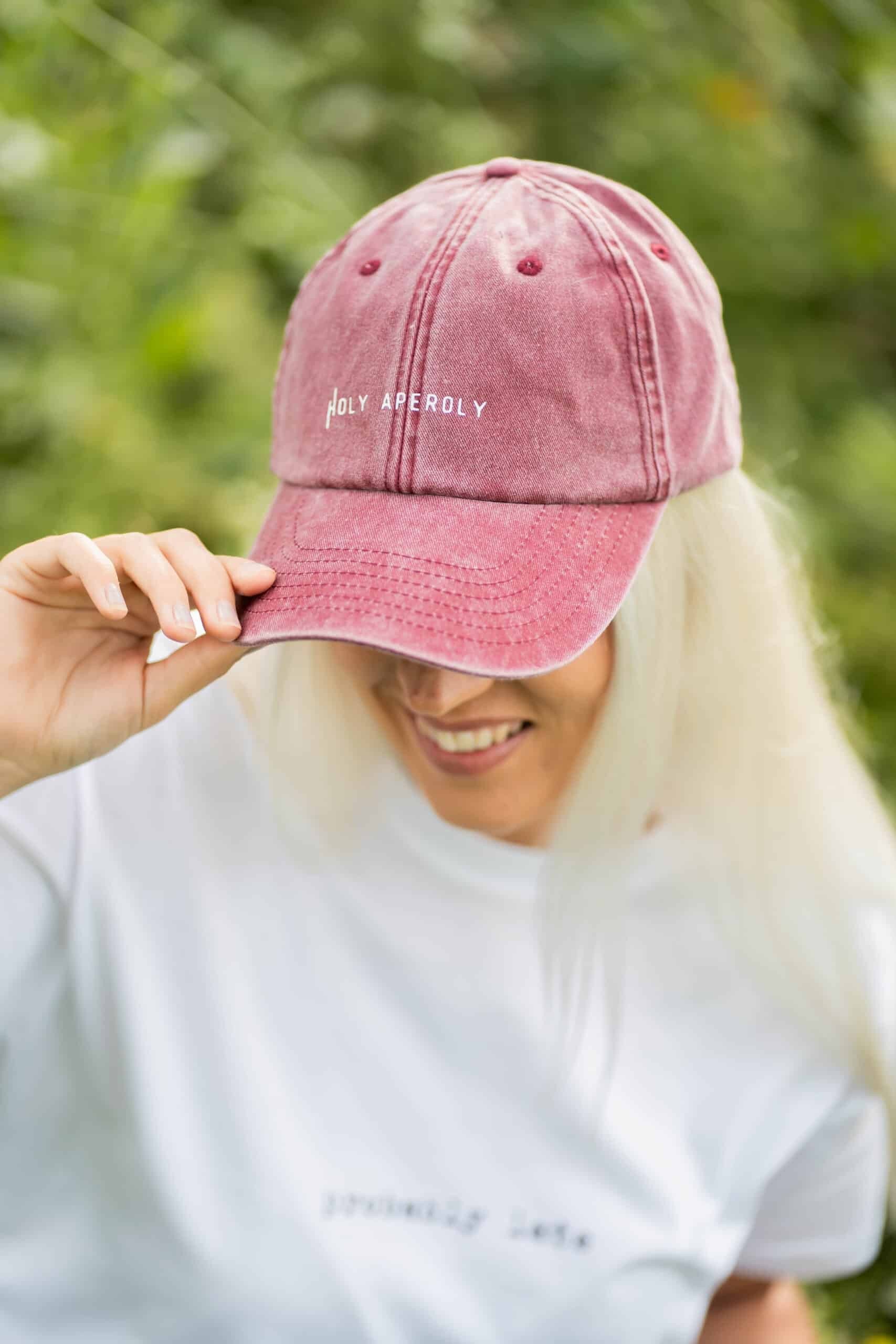 Pastel Cotton Cap in Vintage Inspired Style