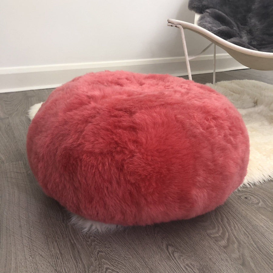 Hot Buns Sheepskin Pouffe - Icelandic Shorn Fur ALL COLOURS