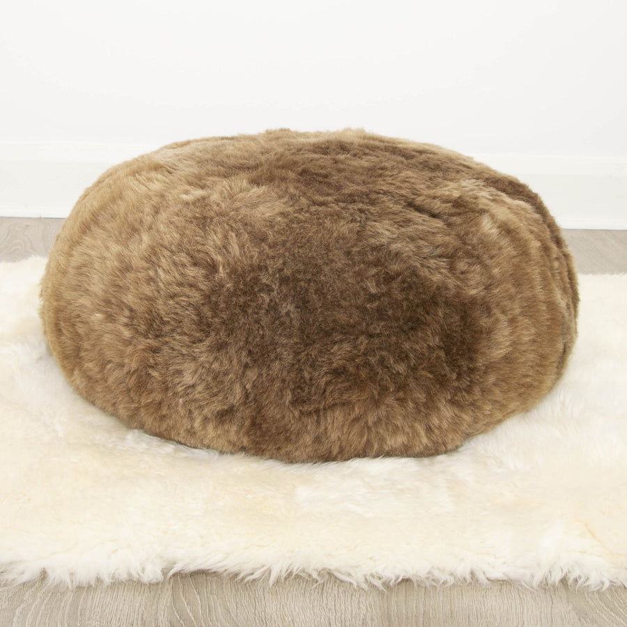 Hot Buns Sheepskin Pouffe - Icelandic Shorn Fur ALL COLOURS