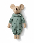 Beige Linen Mouse Doll Toy