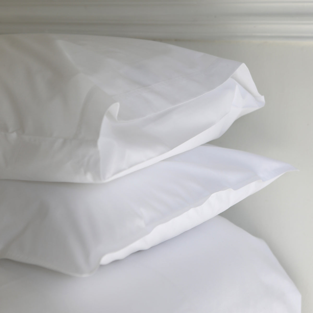 Rest Fine Cotton Percale White Bedlinen
