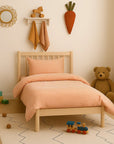 housse de couette en coton bio vichy france gots enfant