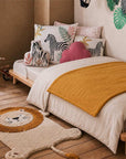 housse edredon 150 x 150 GOTS enfant coton bio honey