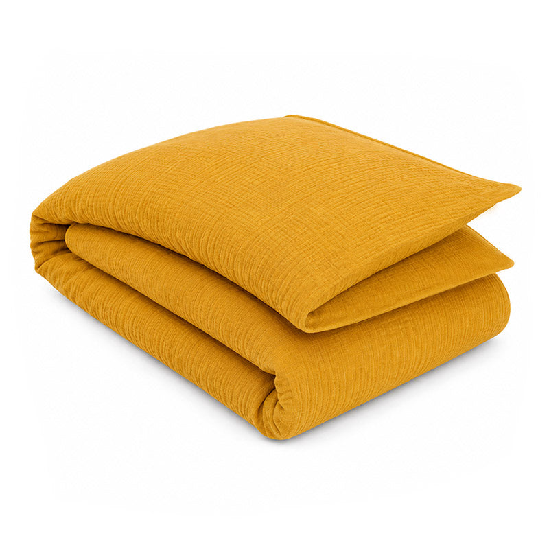housse edredon 150 x 150 enfant coton bio honey