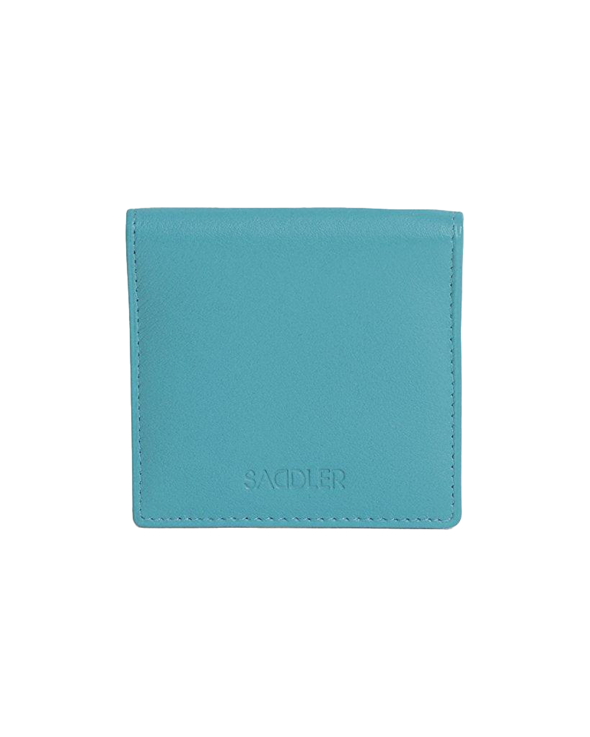 SADDLER POPPY Leather Square Mini Tray Purse