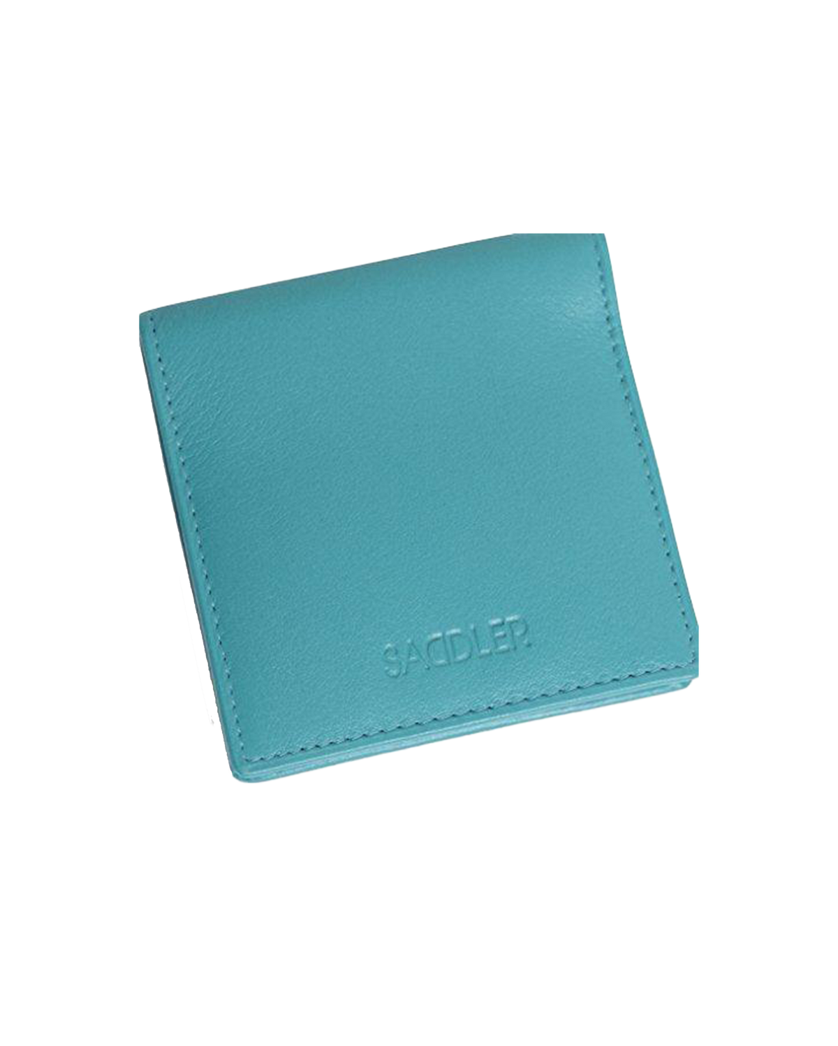 SADDLER POPPY Leather Square Mini Tray Purse