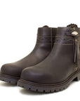 Hudson Ankle Boots in Chocolate