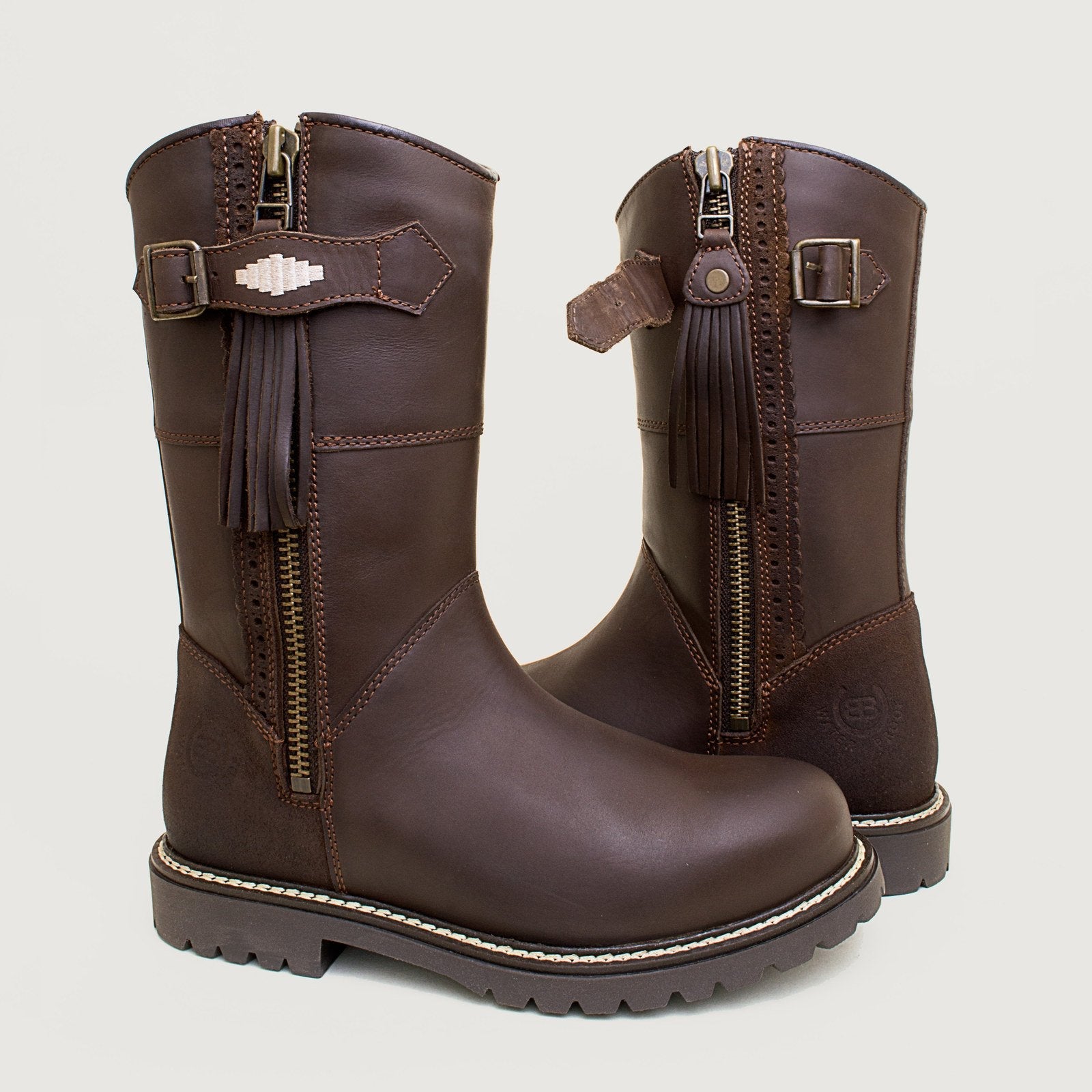 Hudson Mid Waterproof Boots - Chocolate