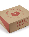 Busby Women's Winter Chelsea Boot, Brown Leather