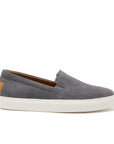 Slip-on Sneakers, slate grey suede
