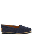 Women's Chukka Espadrilles, navy blue suede
