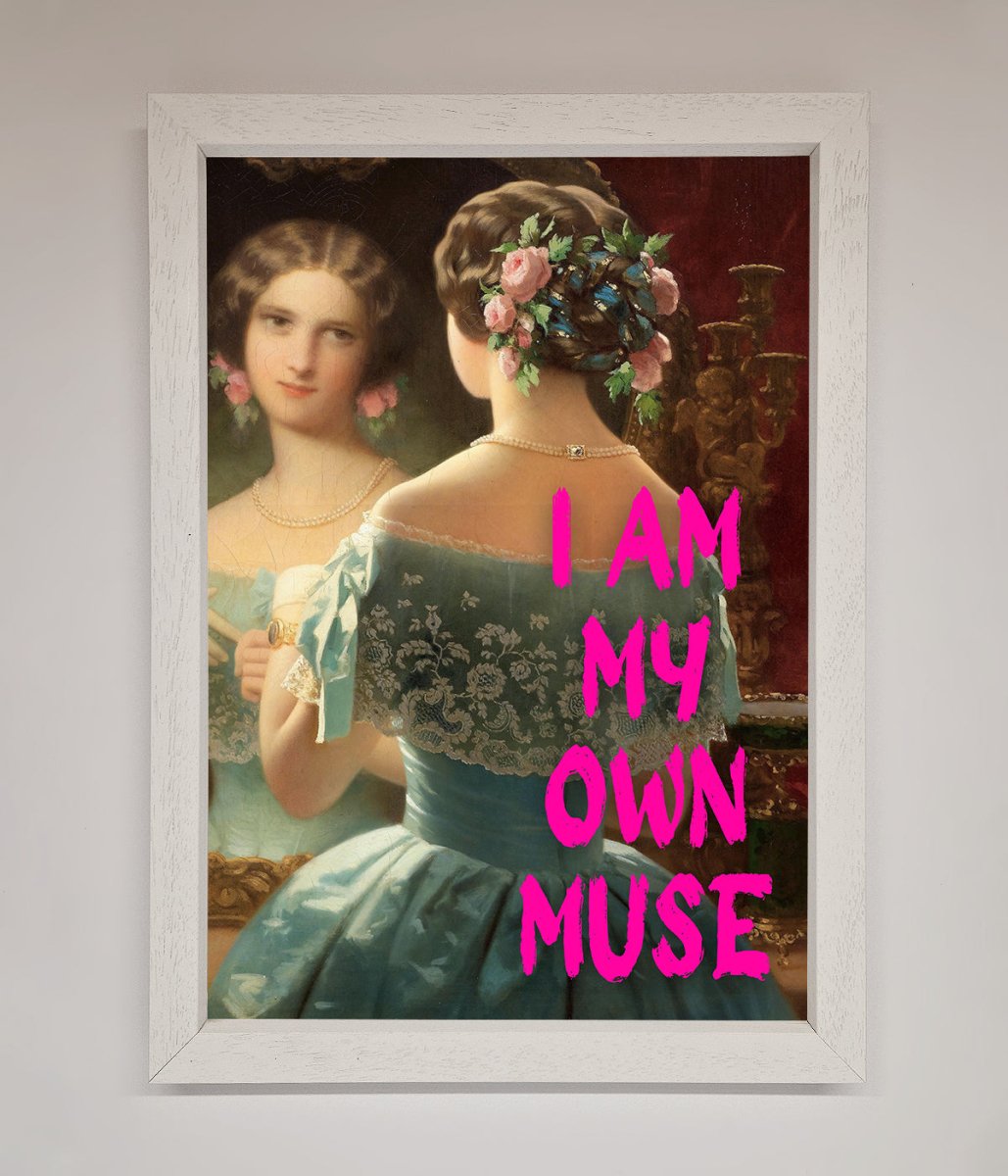 I Am My Own Muse Framed Print