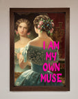 I Am My Own Muse Framed Print