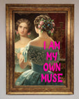 I Am My Own Muse Framed Print