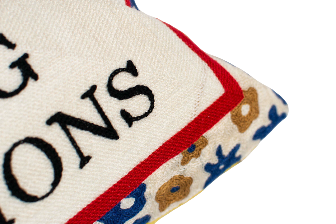 I Don&#39;t Cook Needlepoint Cushion