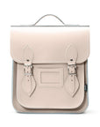 Handmade Leather City Backpack - Iced Coffee