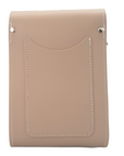 Handmade Leather Festival Phone Bag - Iced Coffee