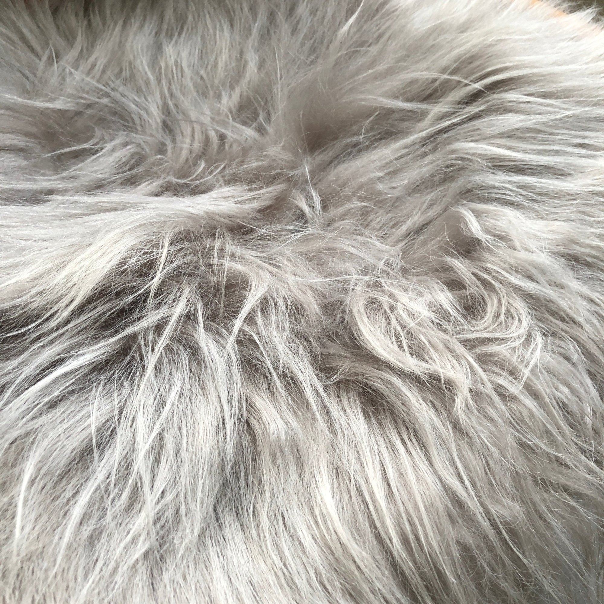 Luxury British sheepskin seat cover, premium dove grey, 100% natural free-range sheepskin, handcrafted, sustainable, hypoallergenic by Wildash London at brixbailey.com