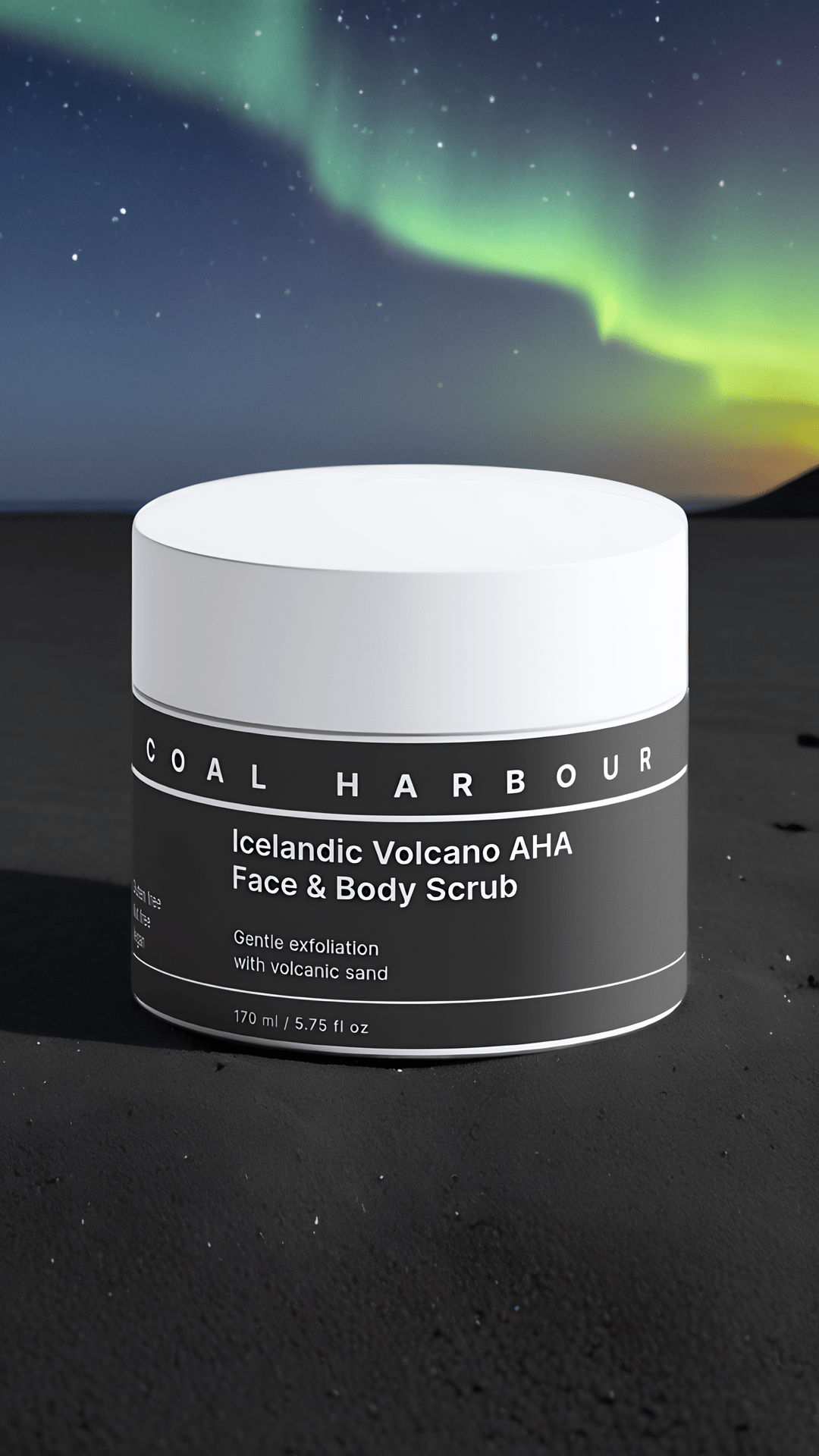Icelandic Volcano AHA Face &amp; Body Scrub 170ml