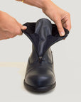 Idaho Storm Waterproof Jodhpur Riding Boots - Navy