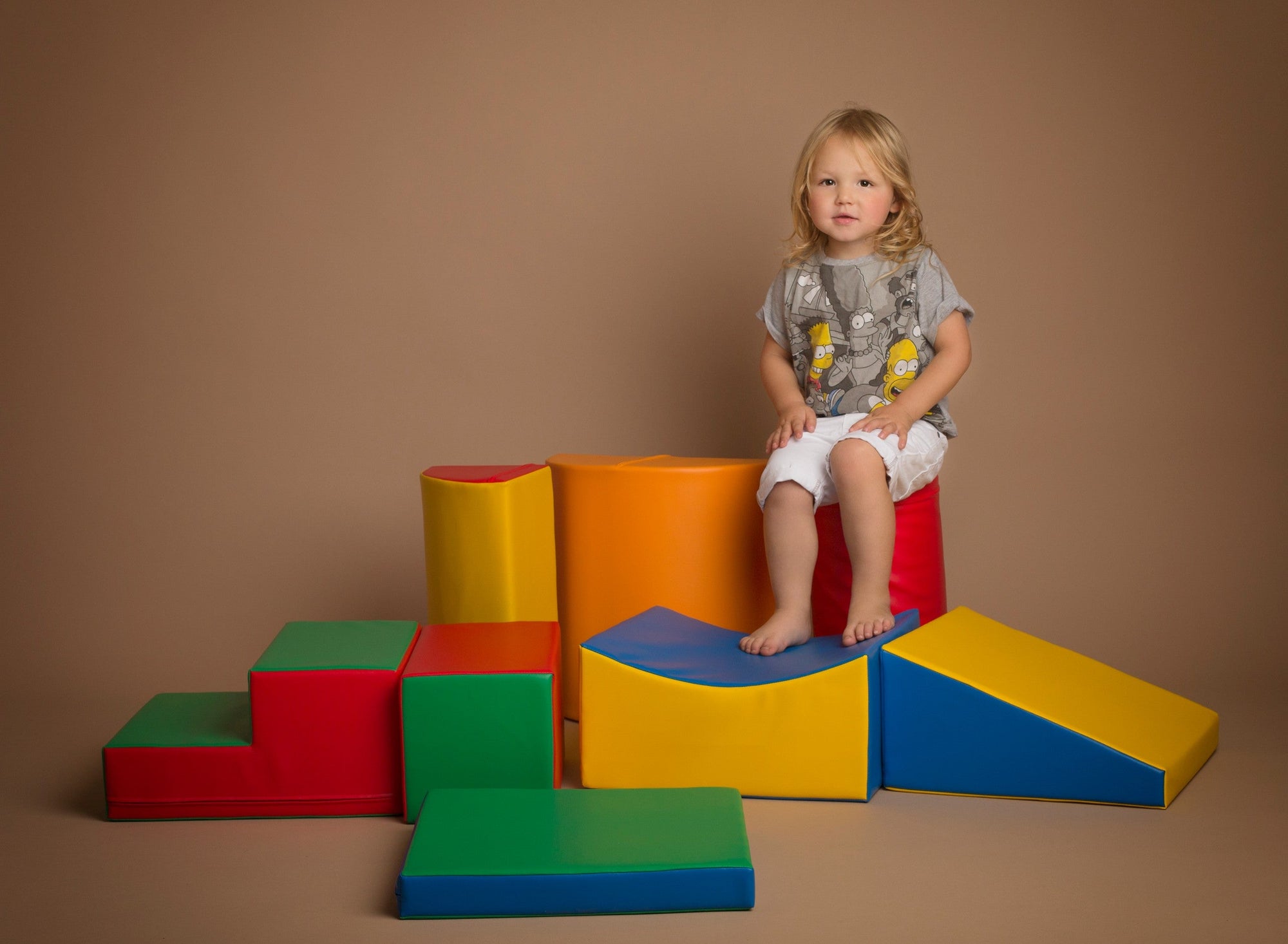 Multicolor Soft Play Block Set for Indoor Adventures