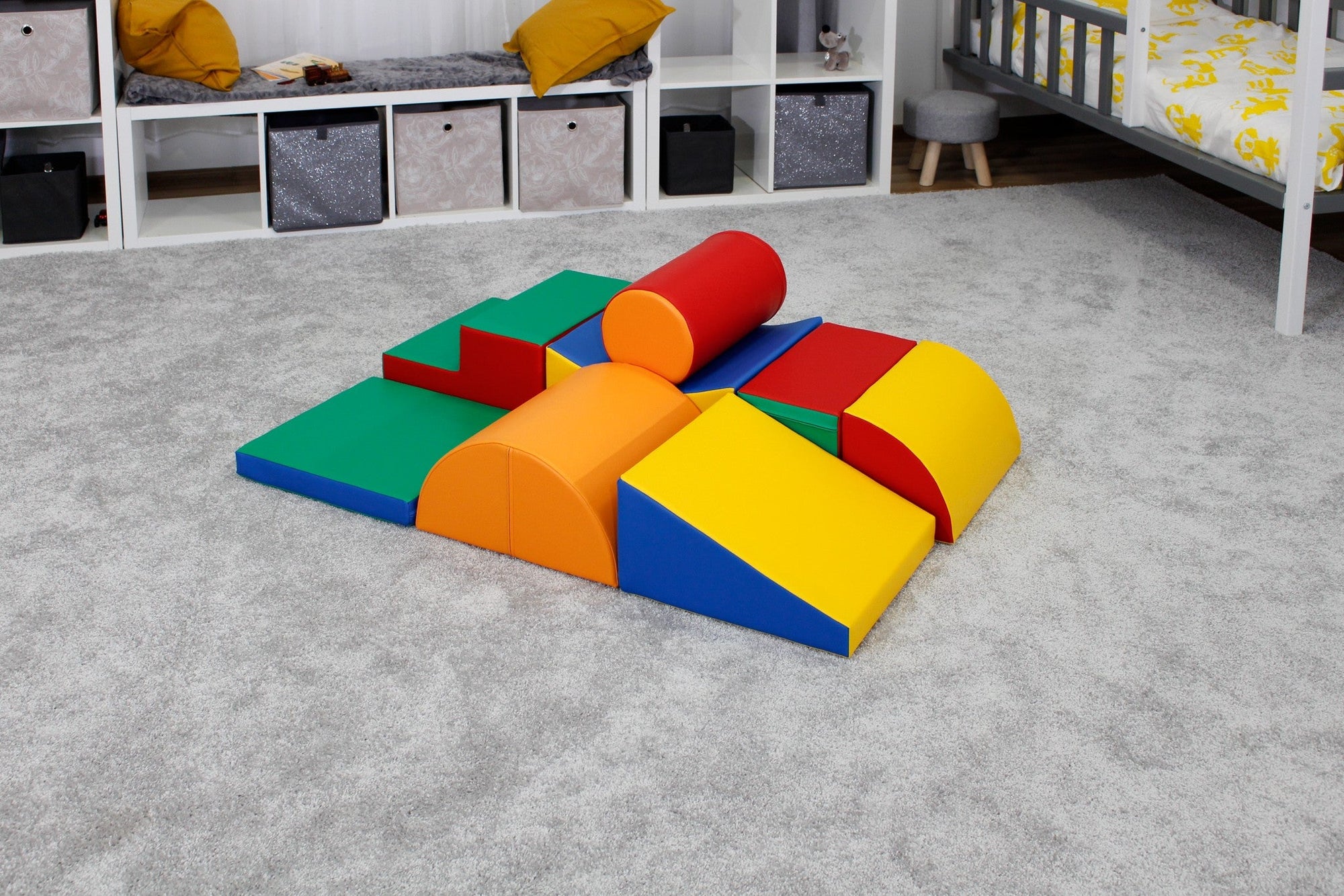 Multicolor Soft Play Block Set for Indoor Adventures