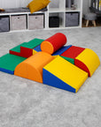 Multicolor Soft Play Block Set for Indoor Adventures
