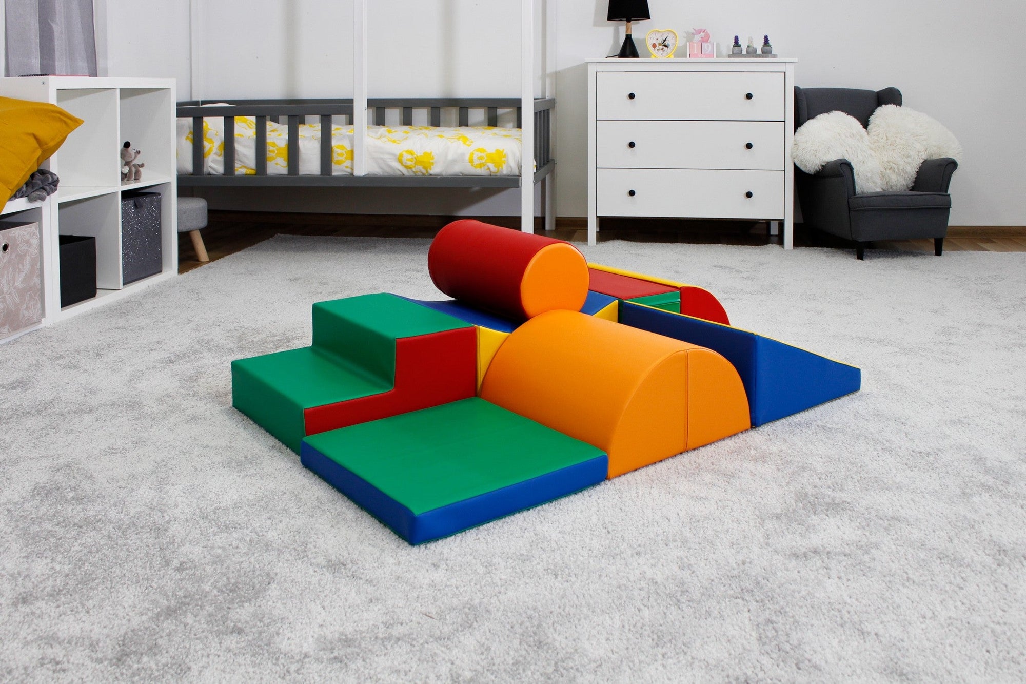 Multicolor Soft Play Block Set for Indoor Adventures