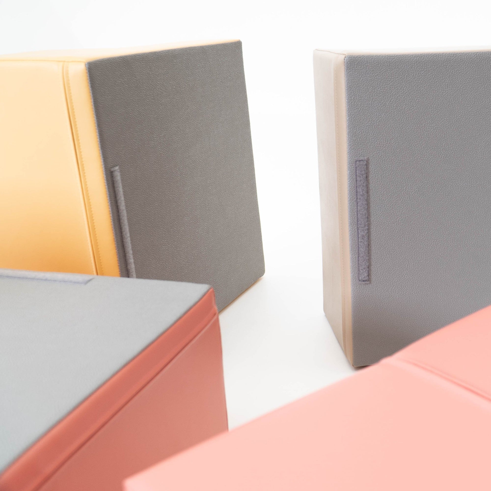 Soft Play Eight Foam Block Set in Pastel Pink