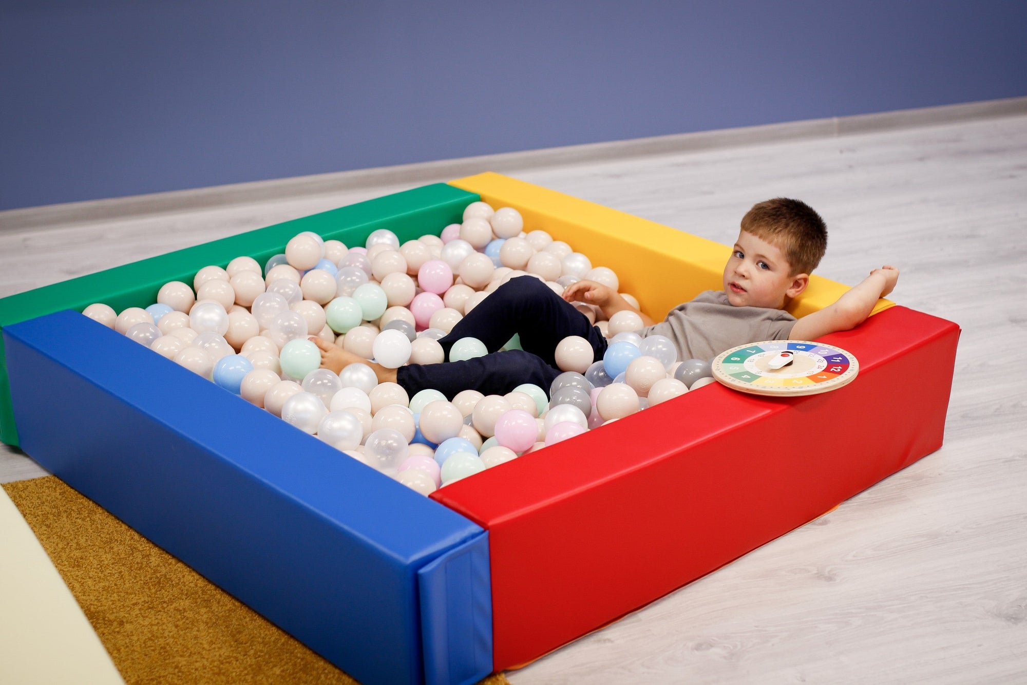 Vibrant Soft Play Ball Pit for Toddlers
