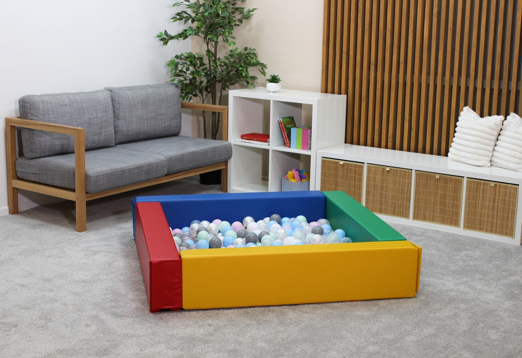 Vibrant Soft Play Ball Pit for Toddlers
