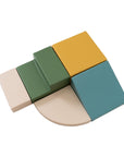 Pastel Turquoise Foam Block Corner Climber Set