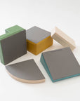Pastel Turquoise Foam Block Corner Climber Set